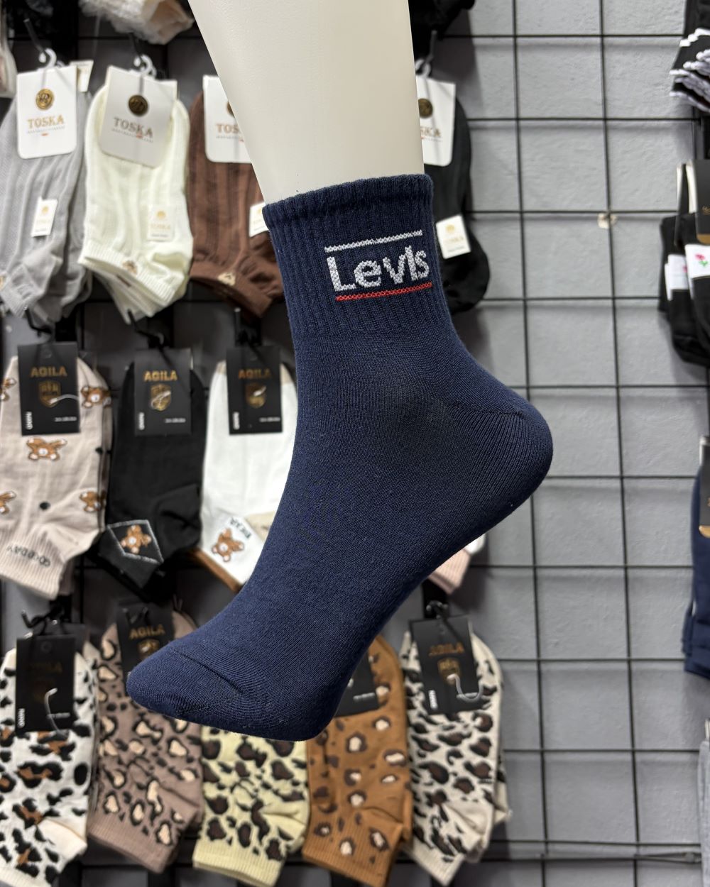 جوراب نیم ساق levis شیکپا