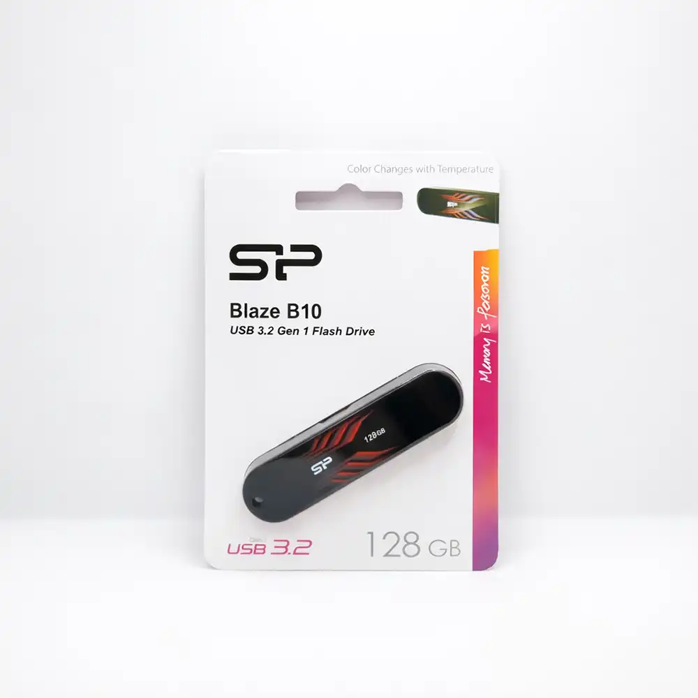 فلش مموری سیلیکون پاور مدل Blaze B10 ظرفیت 128 گیگابایت