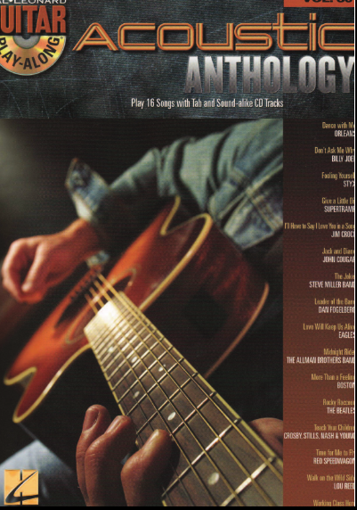 Guitar Play-Along Volume 80 – Acoustic Anthology