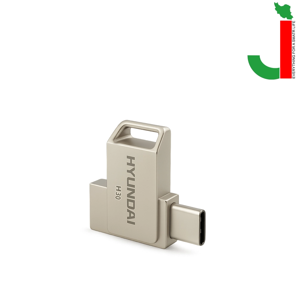فلش مموری هیوندای مدل H30 otg type-c ظرفیت 64 گیگابایت USB 3.2
