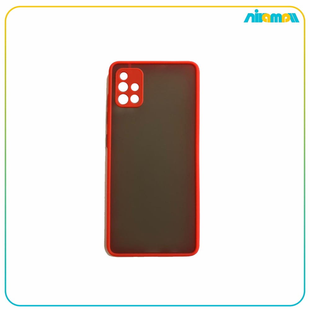 کاور پشت مات محافظ لنز دار مناسب برای گوشی موبایل Galaxy A51