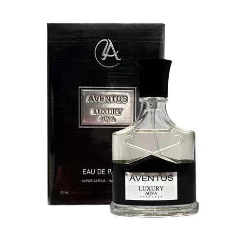 ادکلن مردانه مدل AVENTUS حجم ۲۵ میلیلیتر لاکچری آکوا