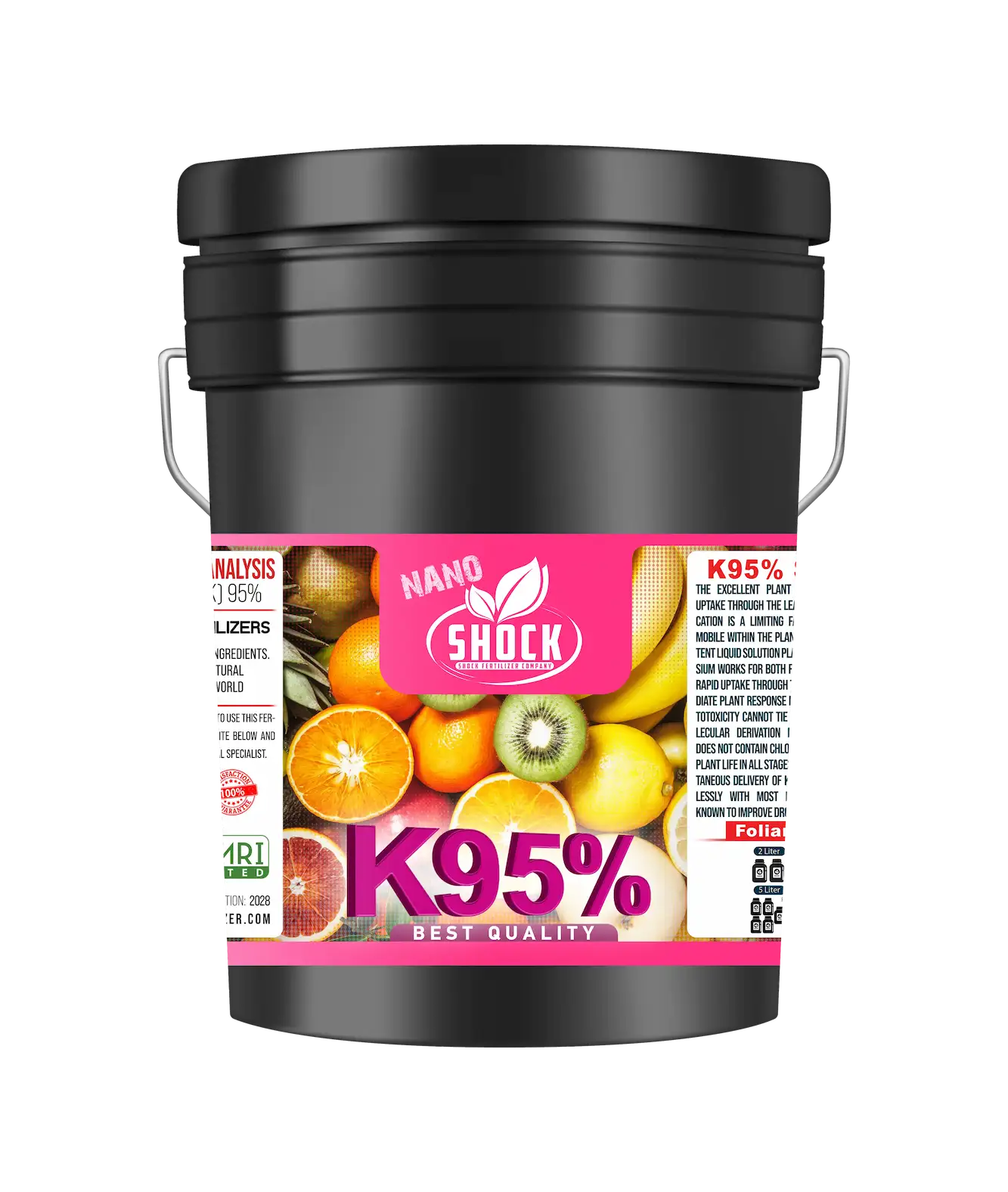 کود پتاس 95 درصد شوک مایع - 20 لیتری