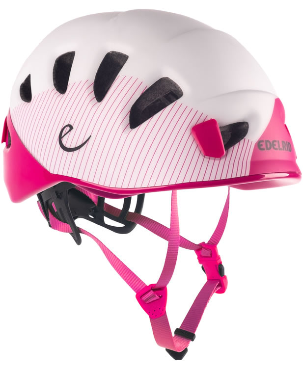 کلاه ایمنی ادلراید (صورتی-سفید) EDELRID مدل SHIELD II