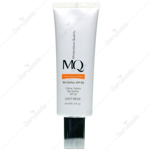 کرم ضد آفتاب بایوتچ SPF50(بژ روشن) ام کیو