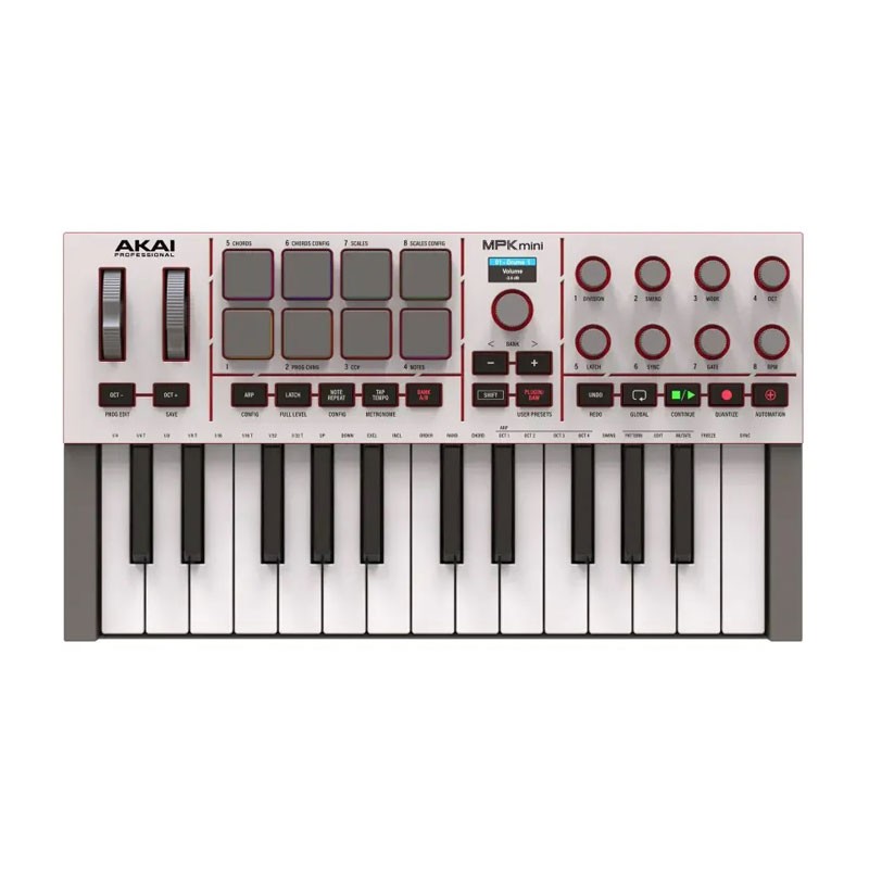 میدی کنترلر AKAI MPK Mini IV White