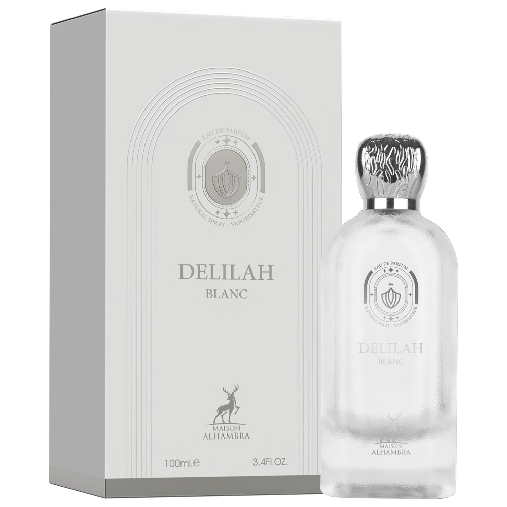 عطر ادکلن دلیله بلانک رایحه پارفومز د مارلی والایا الحمبرا حجم 100میل Dellilah Blanc Maison Alhambra