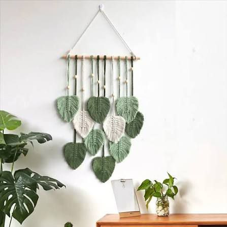 دیوارکوب مکرومه کد 244 برند گره چی و رنگ دلخواه