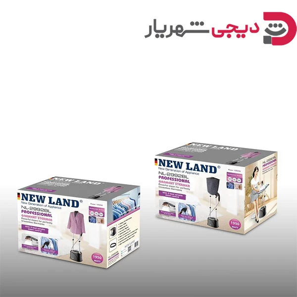 اتو ایستاده مشکی NL-2992BL