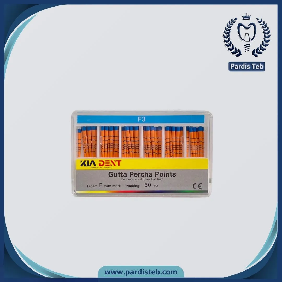 گوتا پرکا مدرج کیادنت gutta percha kiaden