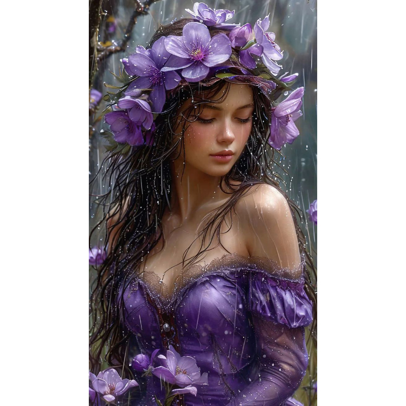 تابلو نقاشی الماسی بزرگسال کد 0248
