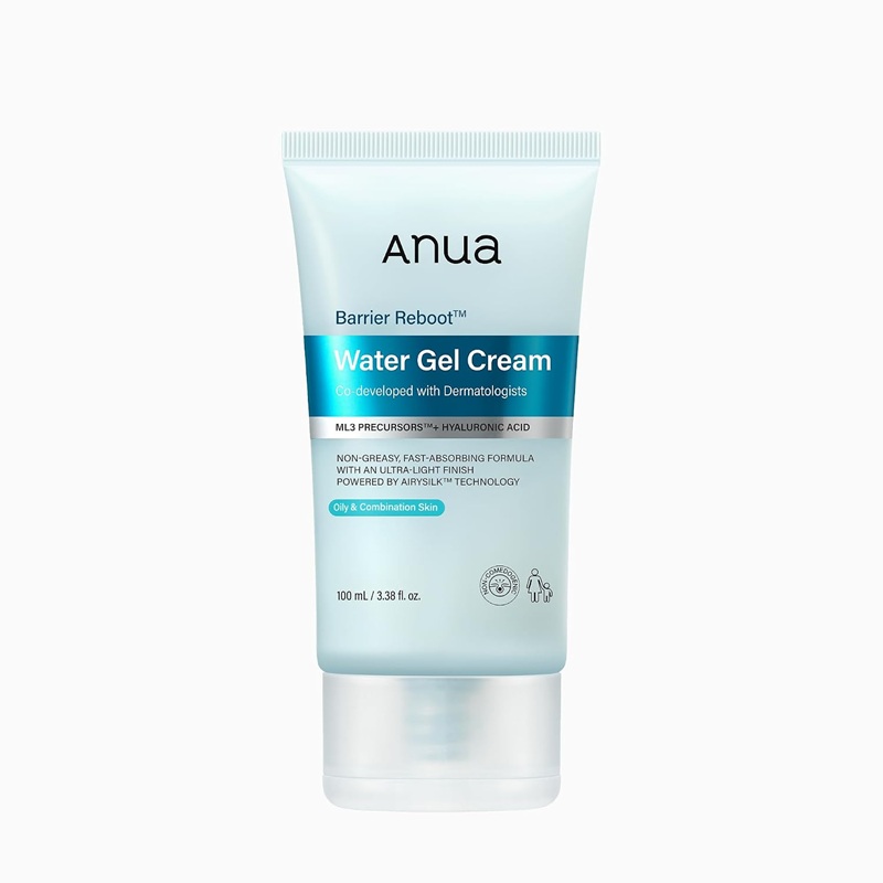 کرم ژل آبرسان و ترمیم‌کننده سد دفاعی آنوا ANUA Barrier Reboot™ Water Gel Cream