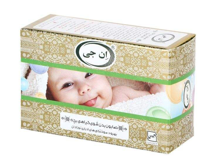صابون بدن شوی گیاهی بچه ان جی