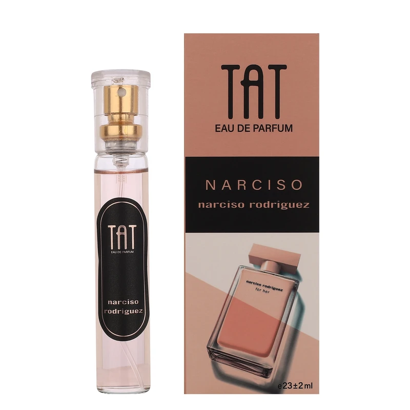 عطر جیبی زنانه تات مدل نارسیس رودریگز NARCISO RODRIGUEZ حجم 25 میلی‌لیتر