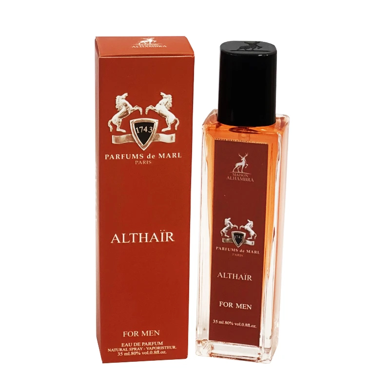 ادو پرفیوم جیبی مردانه الحمبرا مدل التایر(ALTHAIR) حجم 35 میلی لیتر