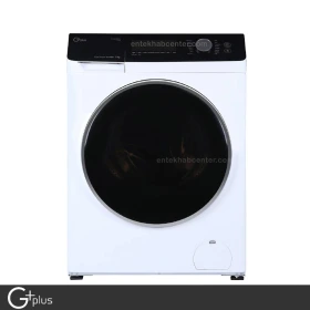 ماشین لباسشویی جی پلاس ۹ کیلوگرم مدل GWM-K9542 (موتور اینورتر BLDC و تکنولوژی بخارشو)