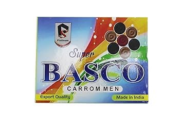 مهره تخته کاروم برد چوبی24 عددی BASCO
