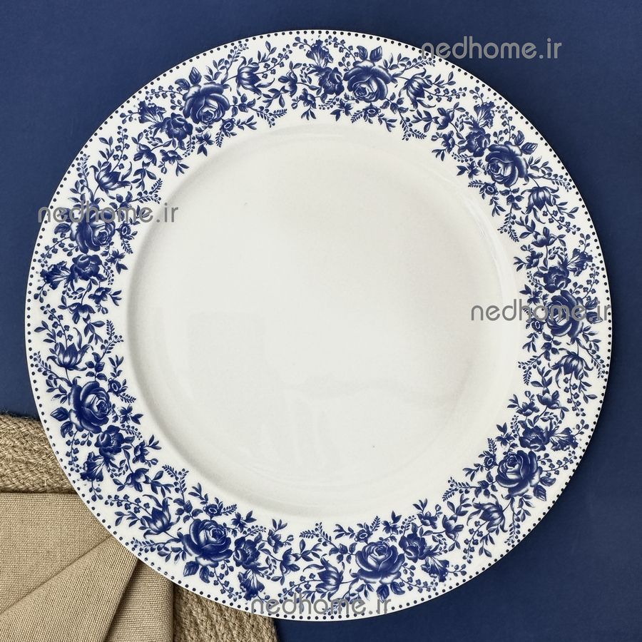 دیس تک چینی زرین طرح فلورنتیا - 31 cm