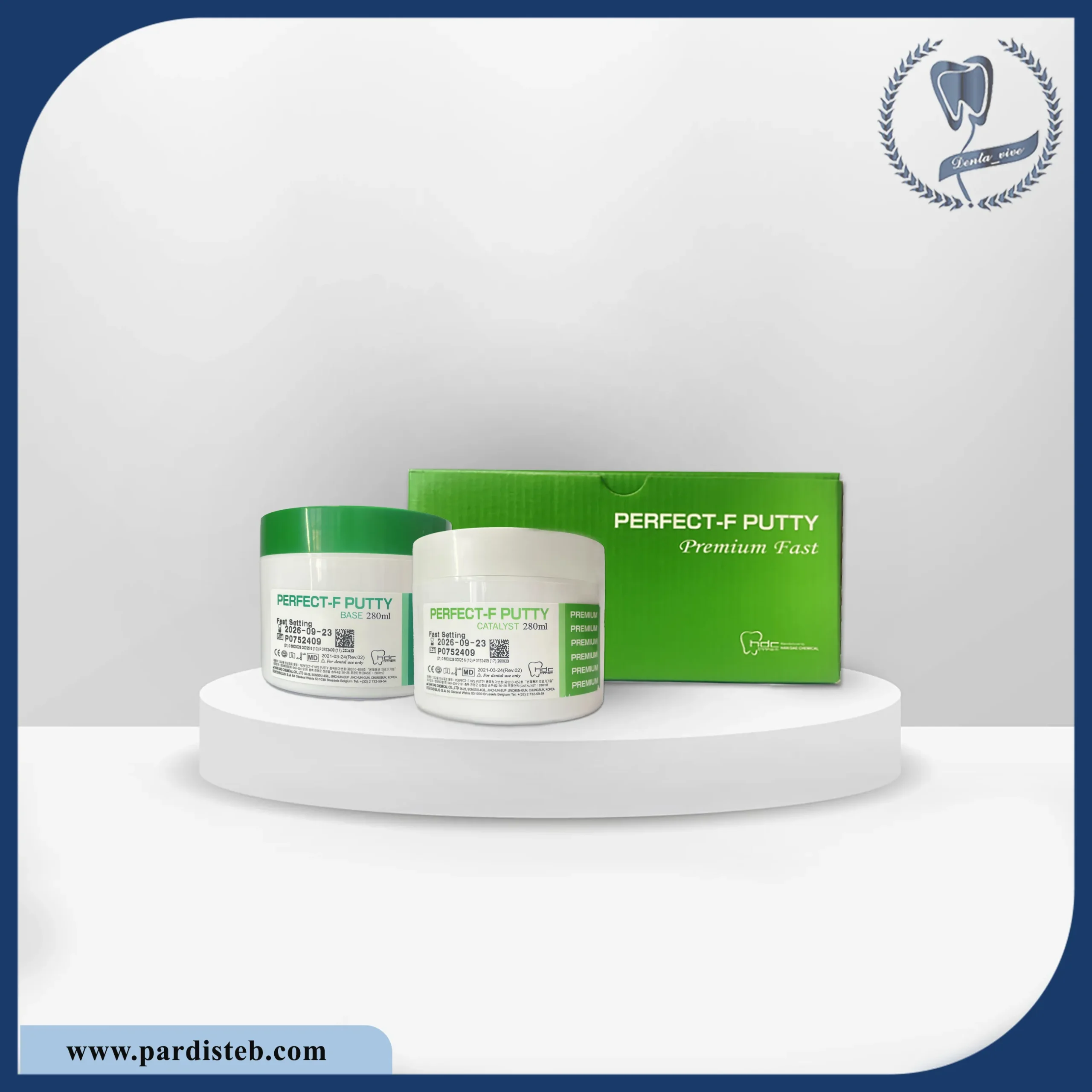 پوتی قالبگیری HDC Premium Perfect-F
