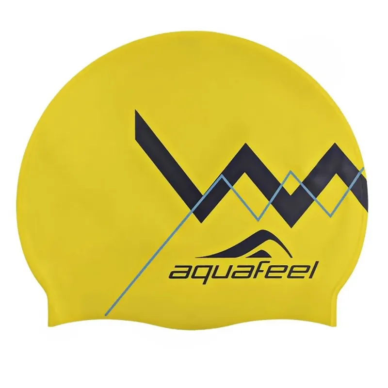 کلاه شنا سیلیکونی HMK Aquafeel - 30502 | زرد
