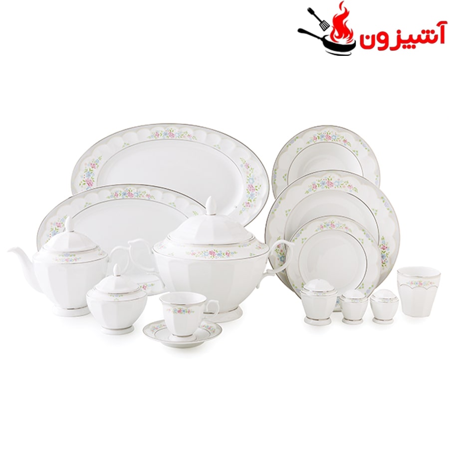 سرویس 103 پارچه 12 نفره طرح گلاریس