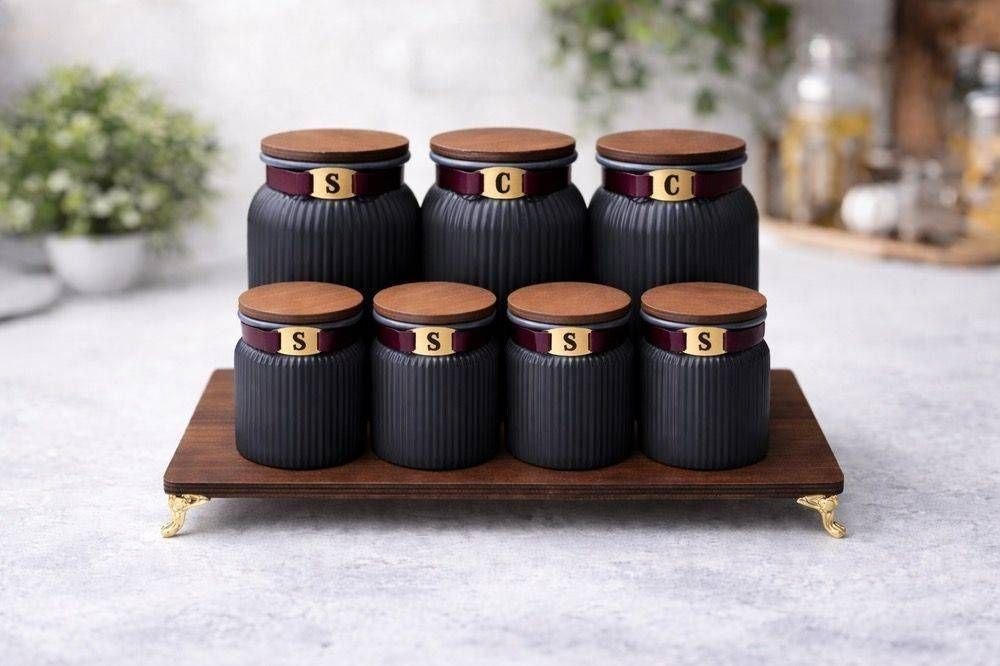 پاسماوری ۷ تکه سهند | Sahand 7-Piece Canister Set