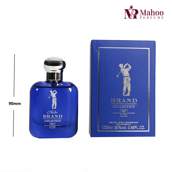 عطر ادکلن پولو آبی کد ۱۷۴ برند ۲۵ میل مردانه Brand Polo Blue
