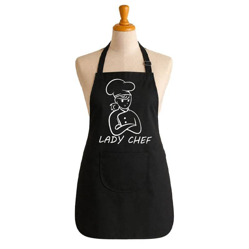 پیش بند آشپزخانه مدل lady chef