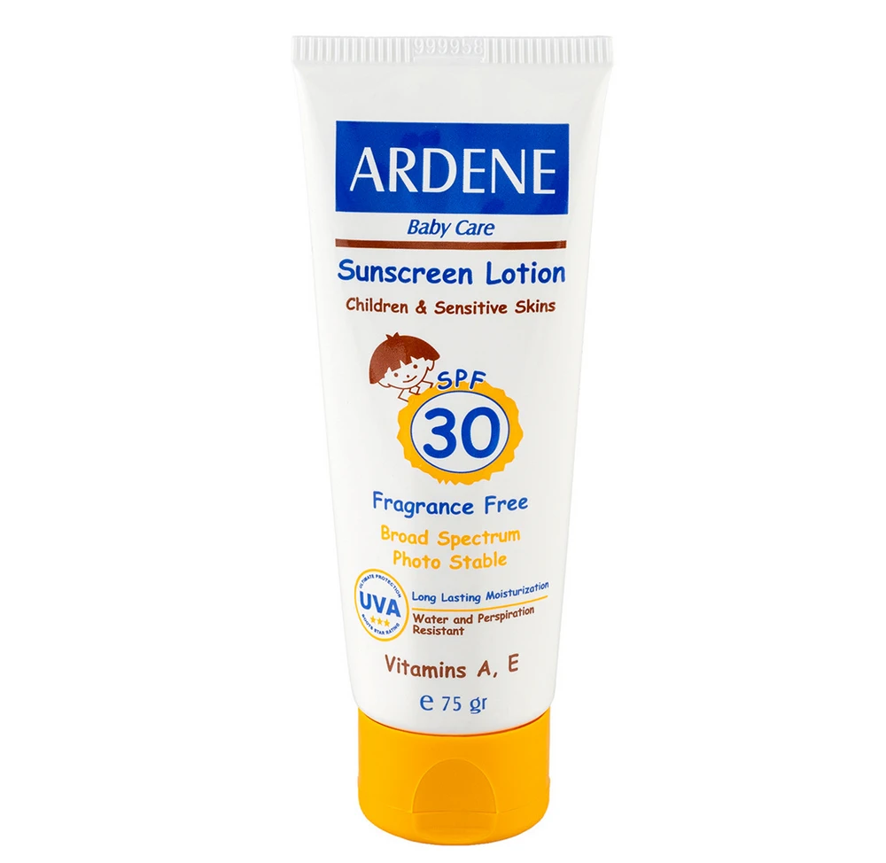 لوسیون ضدآفتاب کودکان آردن Ardene SPF30