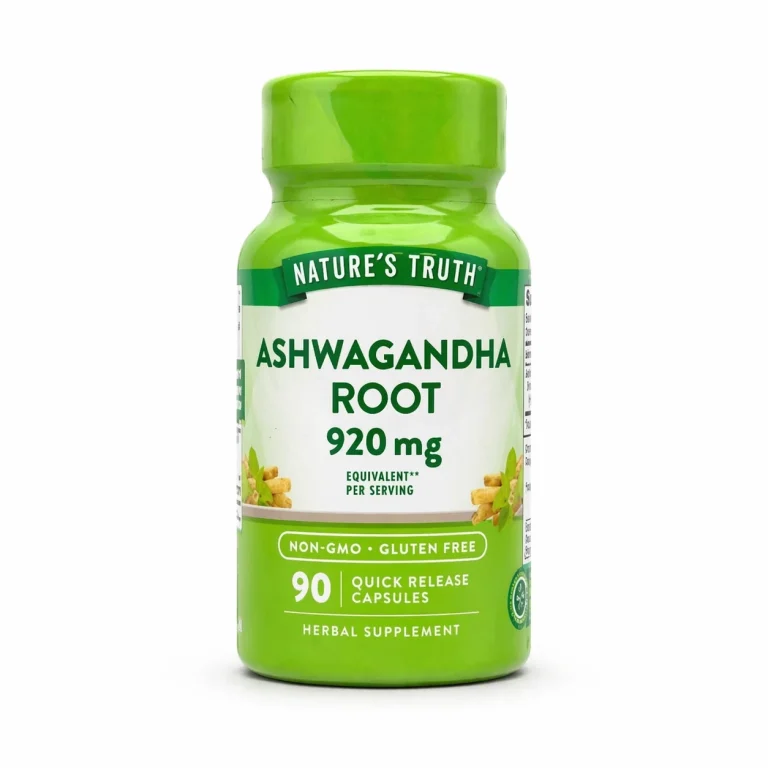 کپسول عصاره ریشه آشواگاندا نیچرز تریث Natures Truth ashwagandha root