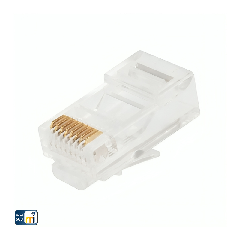 سوکت شبکه امپ مدل AMP CAT6 UTP