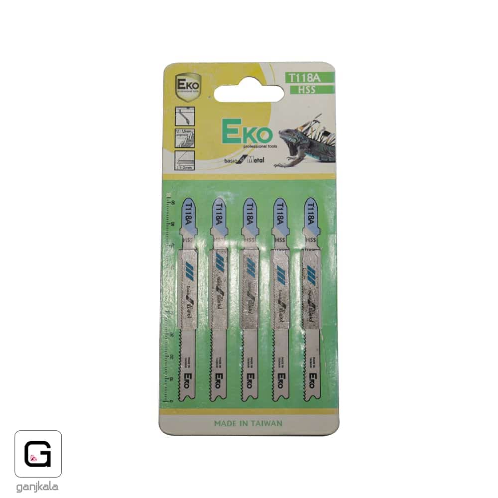 تیغ اره عمودبر آهن T118A اکو بسته 5 عددی