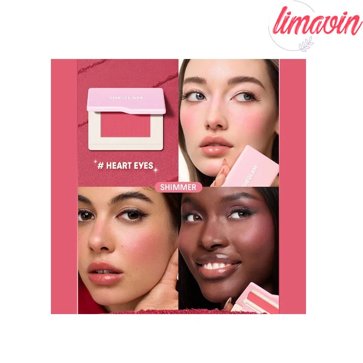 رژ گونه پودری دریم تاچ شیگلم حجم 4 گرم - heart eyes shine 19