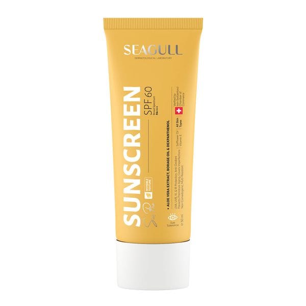 کرم ضد آفتاب بی‌رنگ SPF60 سی گل