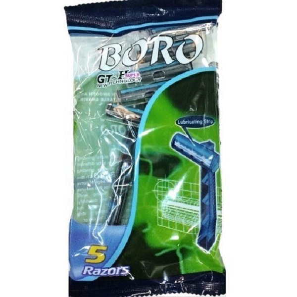 ژیلت دولبه 5 عددی BORO