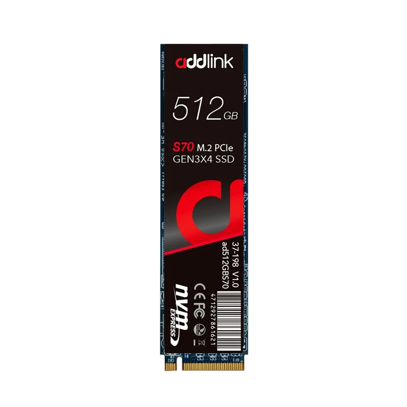 حافظه اس اس دی ادلینک مدل Addlink S70 Lite SSD M.2 NVMe 512GB