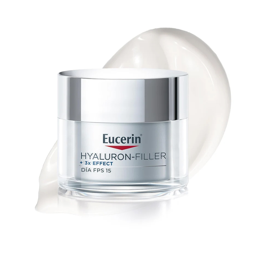 کرم ضد چروک و آبرسان روزانه هیالورون فیلر اوسرین SPF15 پوست خشک / Eucerin