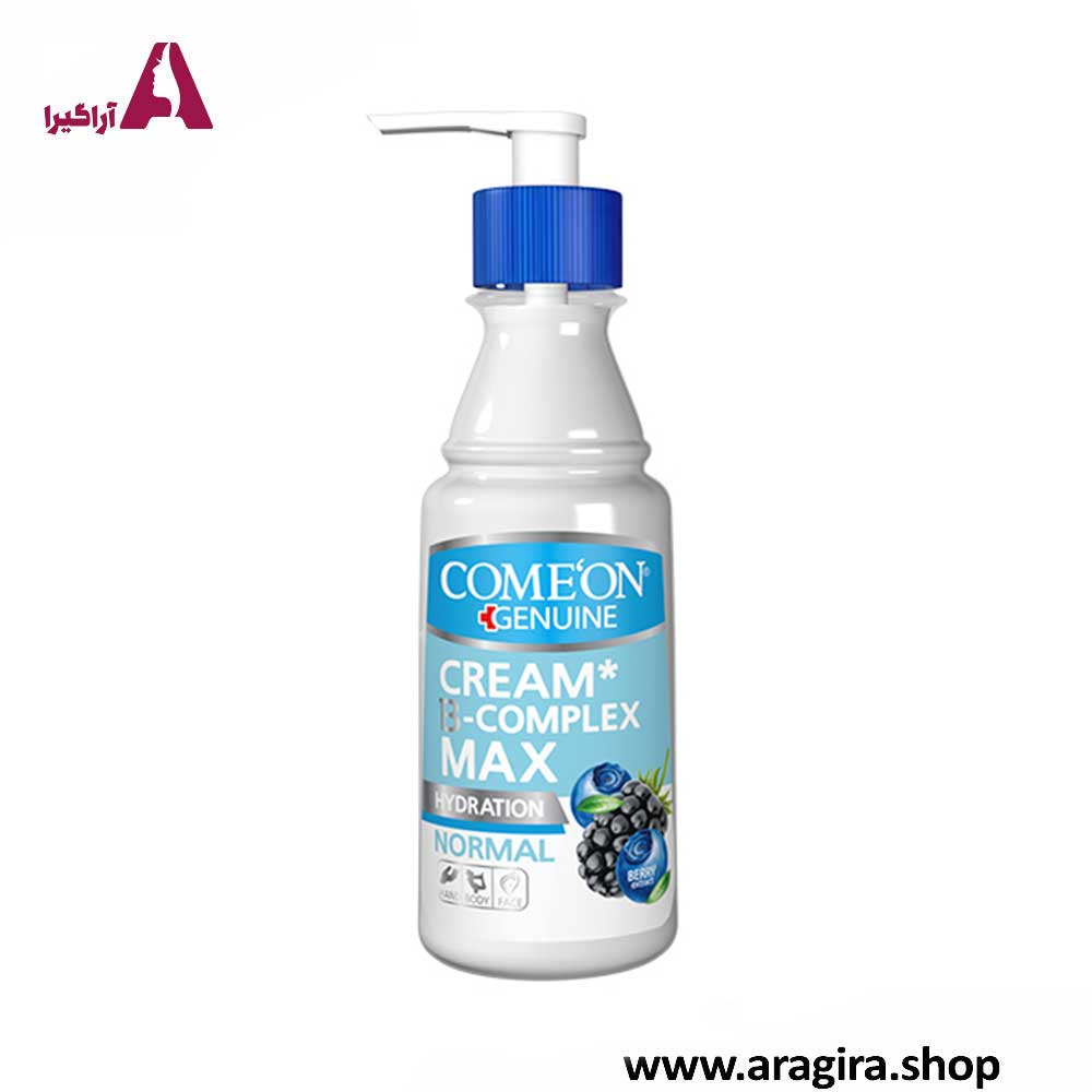 کرم مرطوب کننده پمپی پشن بری کامان 400ml
