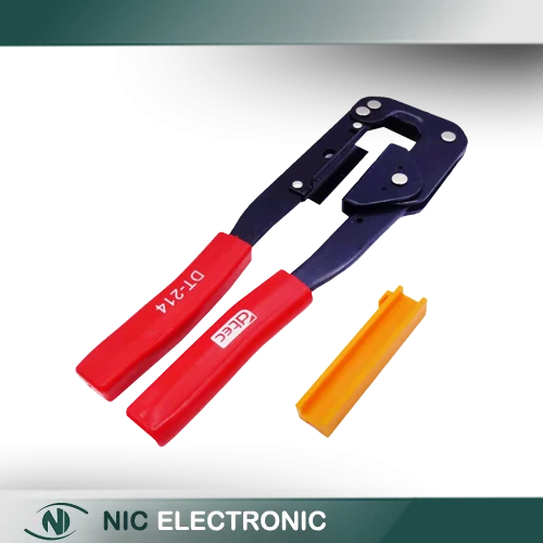 آچار پرسی- سوکت زن کانکتور IDC مارک DTEC مدل DT-214
