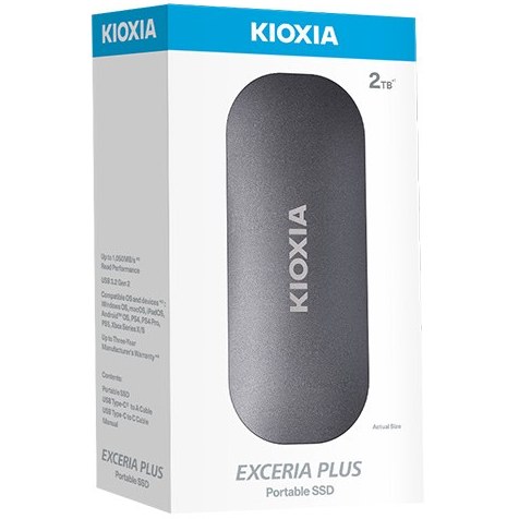 اس اس دی اکسترنال باکس کیوکسیا مدل Kioxia Exceria Plus M2 ظرفیت 512 گیگابایت