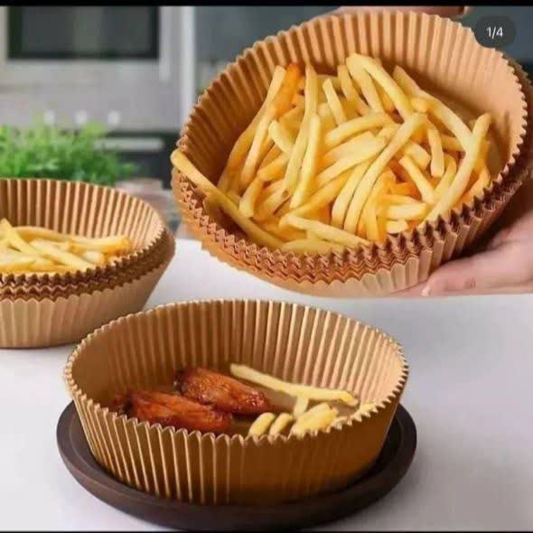 قالب کاغذی گرد سرخ کن