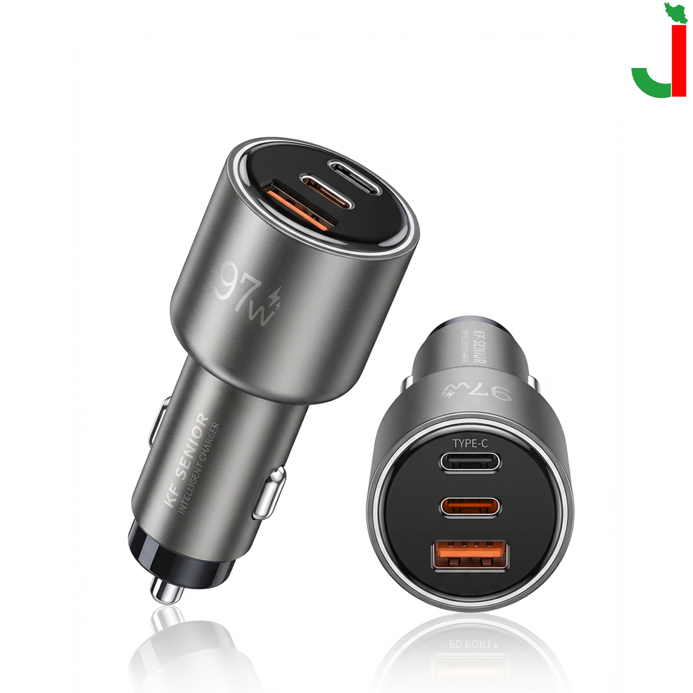 شارژر فندکی 97 وات KF مدل CH-166