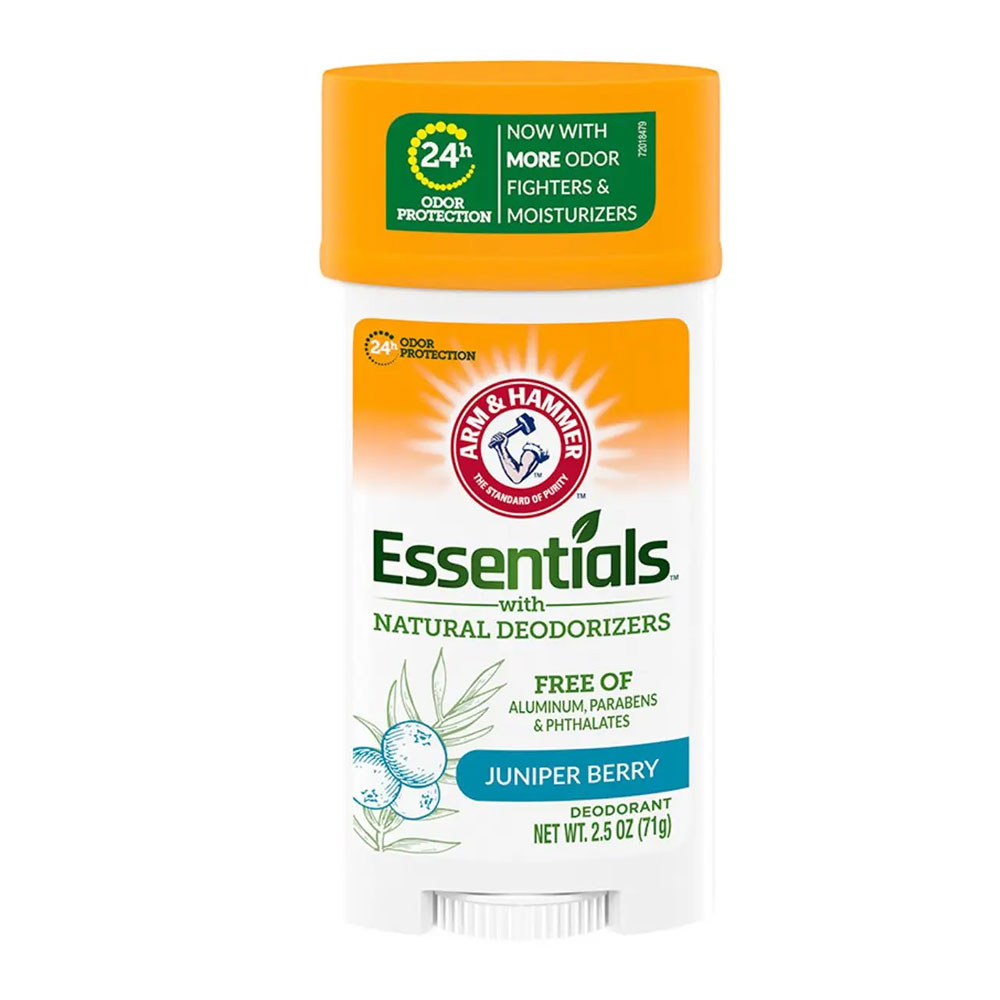 مام ژله‌ای صابونی Arm &amp; Hammer Essentials Juniper Berry 71g