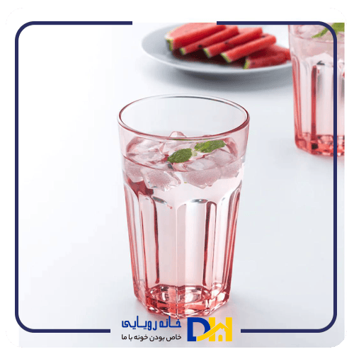 لیوان پوکال صورتی ایکیاPOKAL