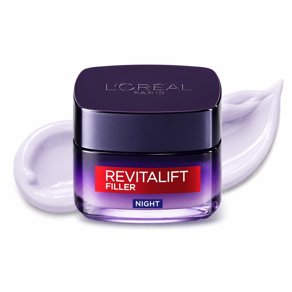 کرم شب ضد چروک و آبرسان رویتالیفت فیلر لورال / LOreal