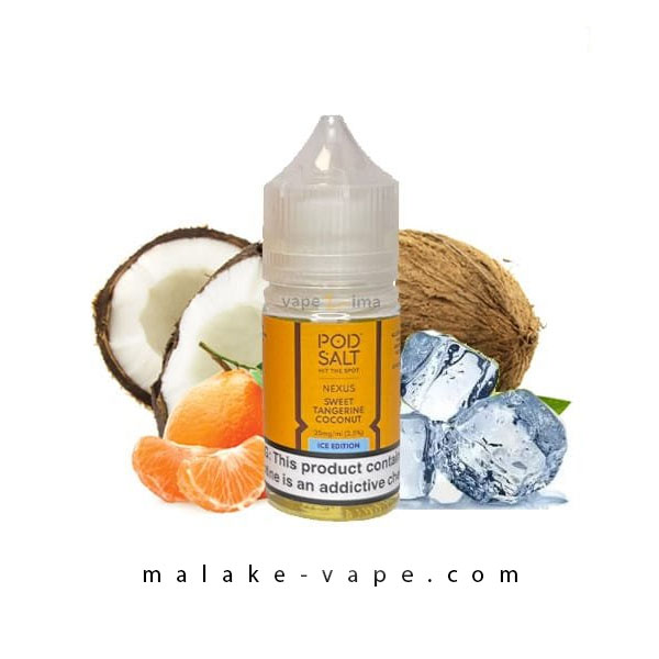 سالت نارنگی نارگیل (30میل) POD SALT NEXUS SWEET TANGERINE COCONUT