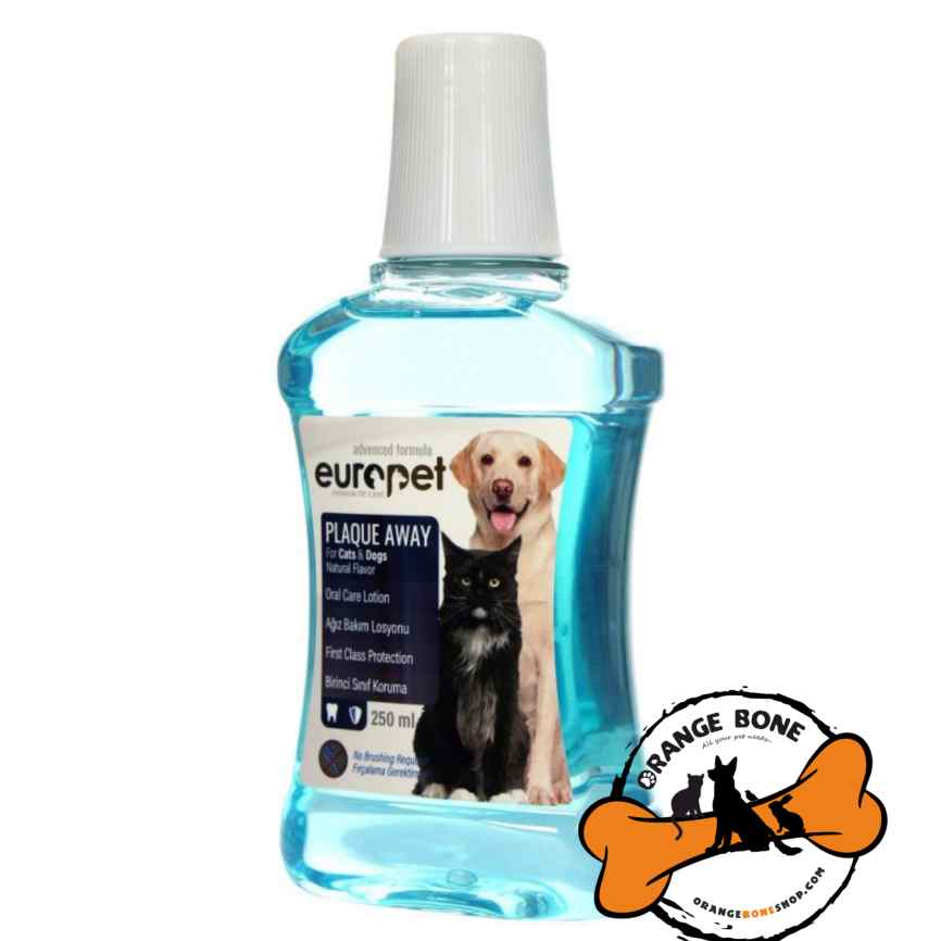 دهانشویه سگ و گربه یوروپت (250 ml)