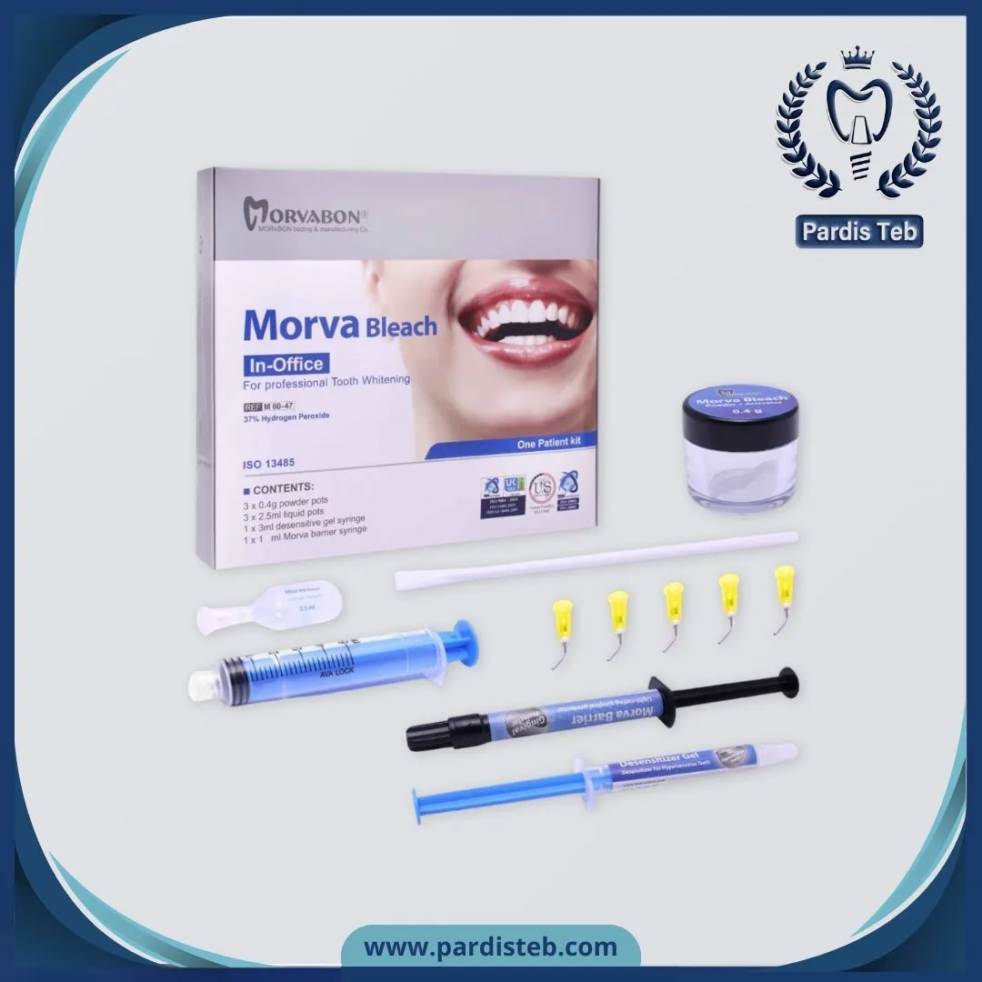 کیت بلیچینگ آفیس مروابن هیدروژن پروکساید45%