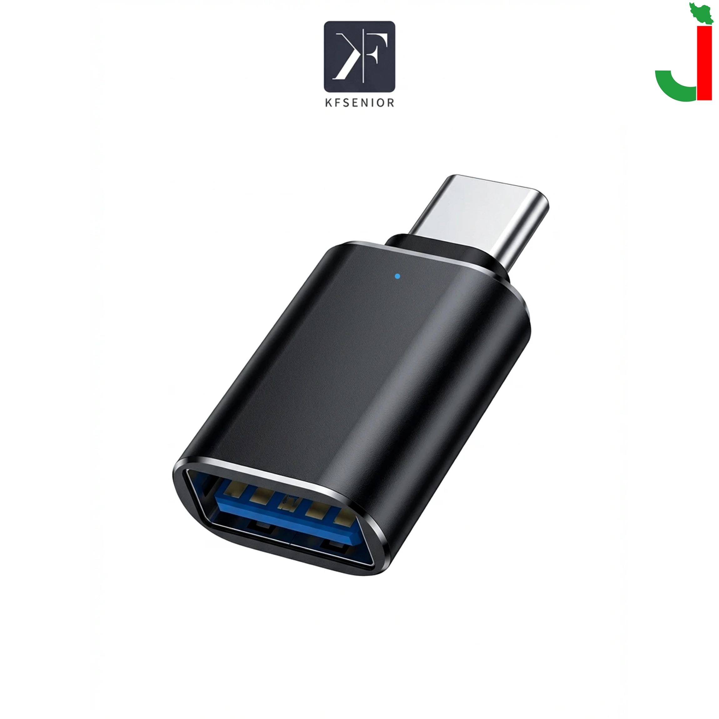 تبدیل اوتیجی USB به Type‑C کی اف مدل A-312
