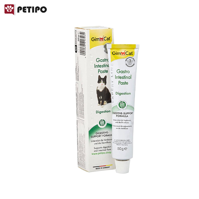 خمیر مالت گربه گاسترو اینتستینال جیم کت (GimCat Gastro Intestinal Paste) وزن 50 گرم